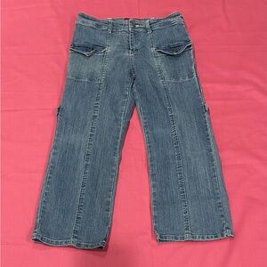 Y2K Solo Jeans Cargo Style Jean Capris